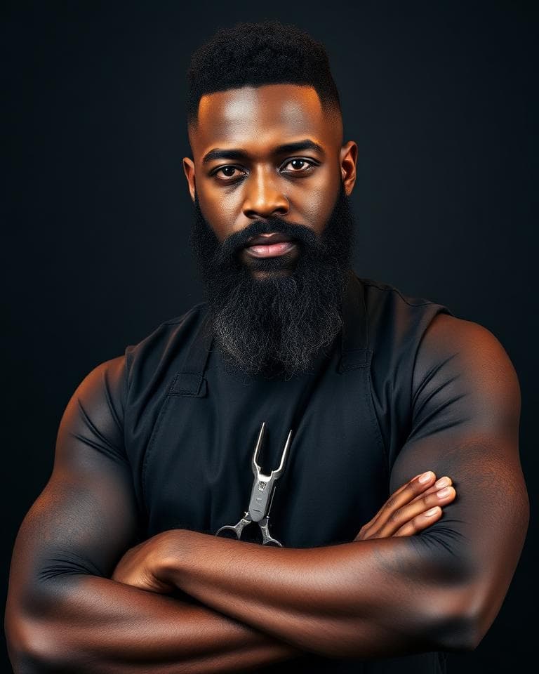 Kwame Osei, Maître Barbier — Fondateur